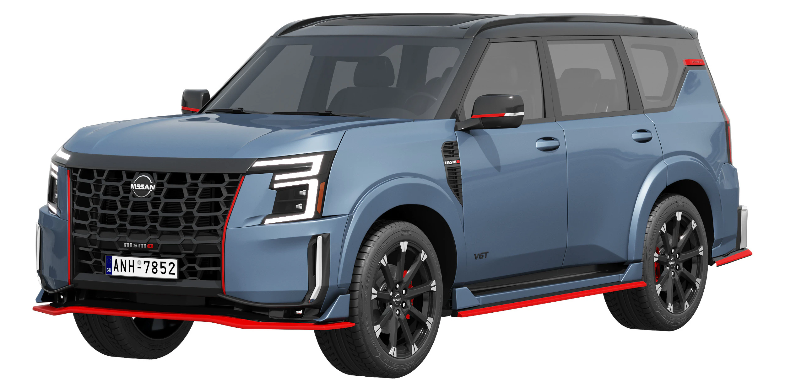 Nissan Armada Nismo 2026 Modelo 3D .c4d .max .obj .3ds .fbx .stl .blend 