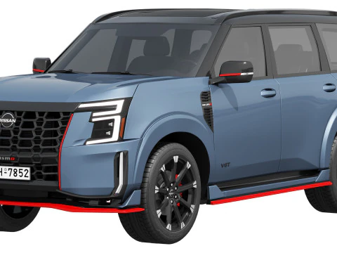 Nissan Armada Nismo 2026 Modello 3D