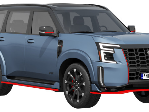 Nissan Armada Nismo 2026 3D 模型