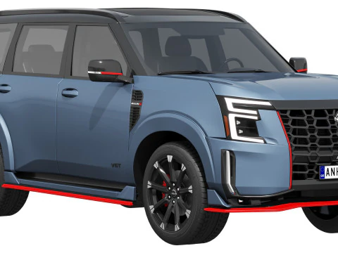 Nissan Armada Nismo 2026 Modelo 3D