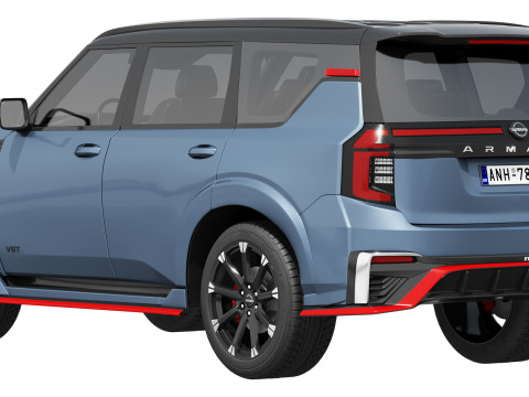 Nissan Armada Nismo 2026 3D 模型