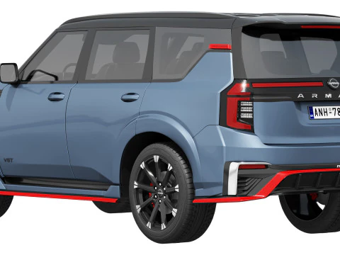 Nissan Armada Nismo 2026 Modelo 3D