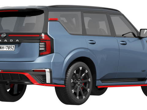 Nissan Armada Nismo 2026 3D 模型