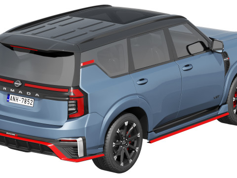 Nissan Armada Nismo 2026 3D 模型
