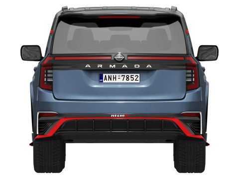 Nissan Armada Nismo 2026 3D 模型