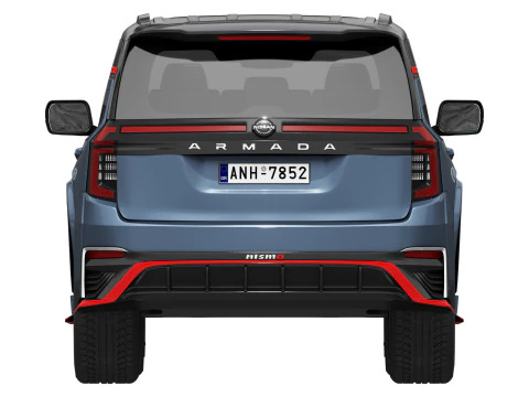 Nissan Armada Nismo 2026 Modelo 3D