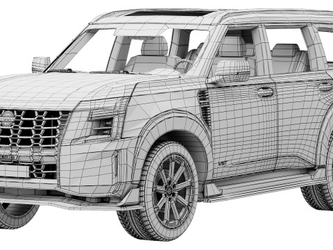 Nissan Armada Nismo 2026 3D 模型