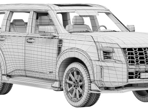 Nissan Armada Nismo 2026 3D 模型