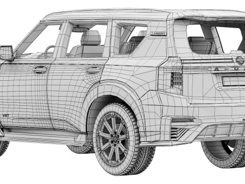 Nissan Armada Nismo 2026 3D 模型