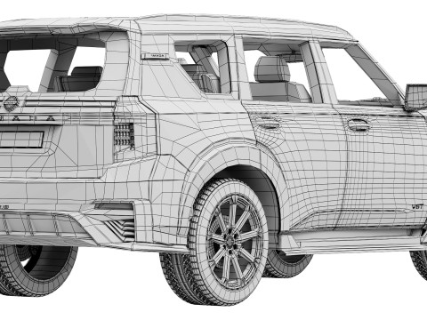 Nissan Armada Nismo 2026 3D 模型