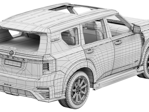 Nissan Armada Nismo 2026 3D 模型