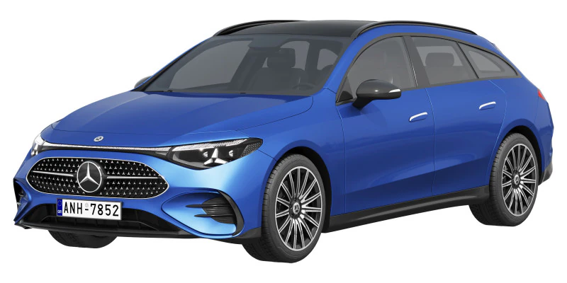 Mercedes-Benz CLA Shooting Brake 2026 Modello 3D .c4d .max .obj .3ds .fbx .stl .blend 