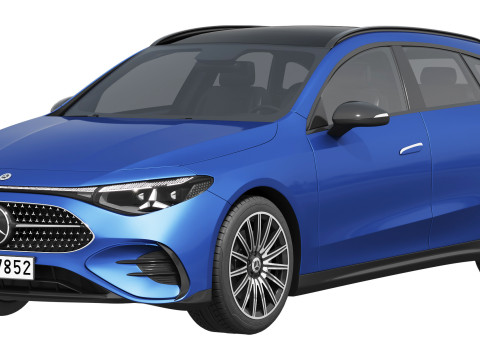 Mercedes-Benz CLA Shooting Brake 2026 3D 모델