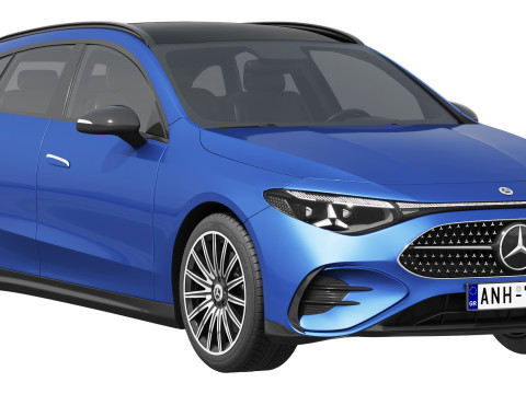 Mercedes-Benz CLA Shooting Brake 2026 3D 模型