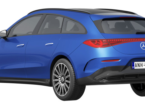 Mercedes-Benz CLA Shooting Brake 2026 3D 模型