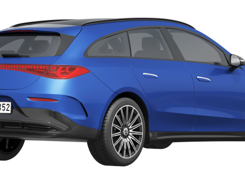 Mercedes-Benz CLA Shooting Brake 2026 3D 模型
