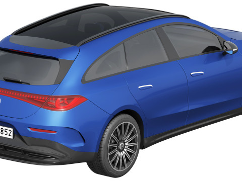 Mercedes-Benz CLA Shooting Brake 2026 3D 模型