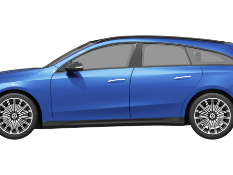 Mercedes-Benz CLA Shooting Brake 2026 3D 模型