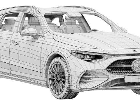 Mercedes-Benz CLA Shooting Brake 2026 3D 模型