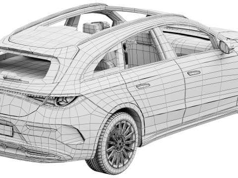 Mercedes-Benz CLA Shooting Brake 2026 3D 模型