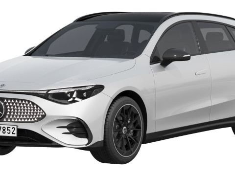 Mercedes-Benz CLA Shooting Brake EQ AMG line 2026 3D 모델