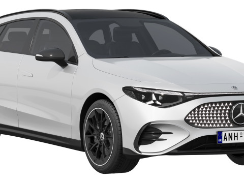 Mercedes-Benz CLA Shooting Brake EQ AMG line 2026 3D Модель