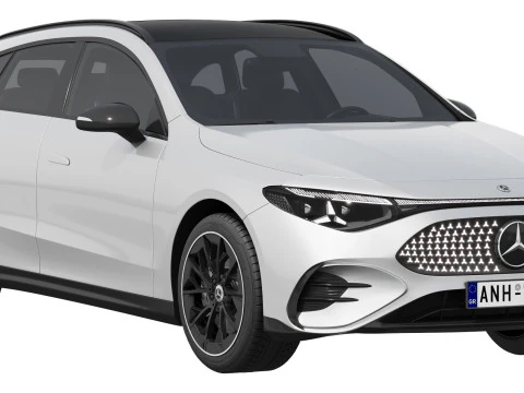 Mercedes-Benz CLA Shooting Brake EQ AMG linea 2026 Modello 3D