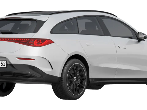 Mercedes-Benz CLA Shooting Brake EQ AMG linea 2026 Modello 3D