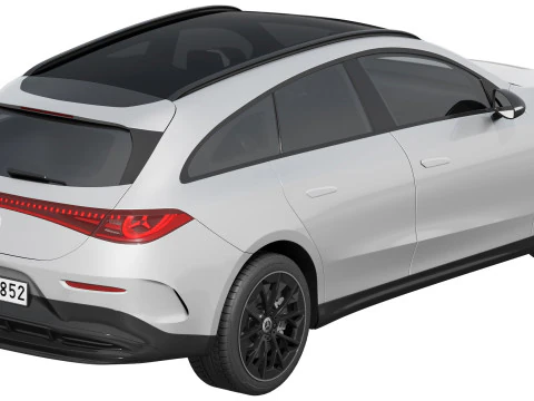 Mercedes-Benz CLA Shooting Brake EQ AMG linea 2026 Modello 3D