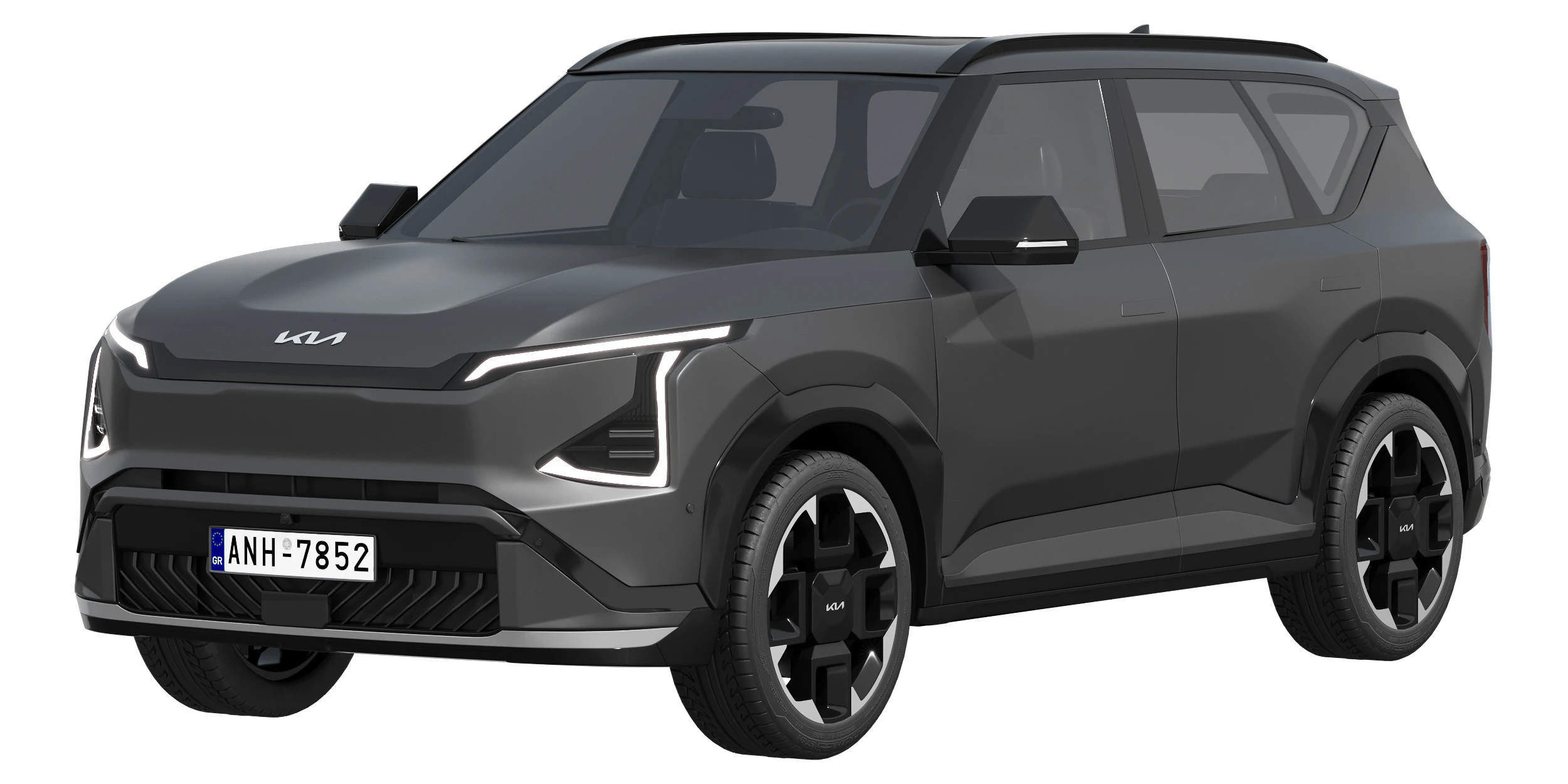 Kia EV5 GT-Line 2026 3D Model .c4d .max .obj .3ds .fbx .stl .blend 