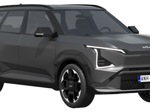 Kia EV5 GT-Line 2026 3D मॉडल