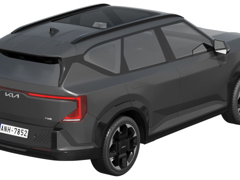 Kia EV5 GT-Line 2026 3D मॉडल