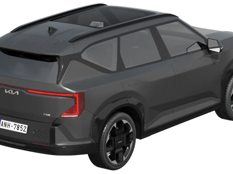 Kia EV5 GT-Line 2026 3D Model