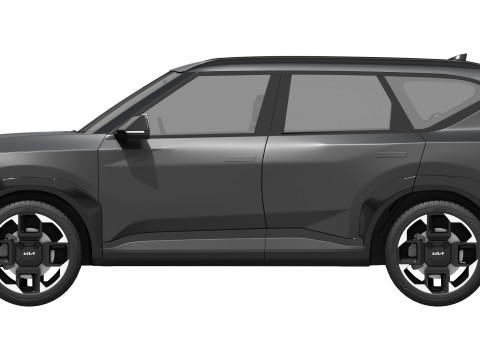 Kia EV5 GT-Line 2026 3D मॉडल