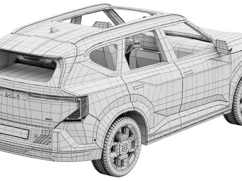 Kia EV5 GT-Line 2026 3D मॉडल