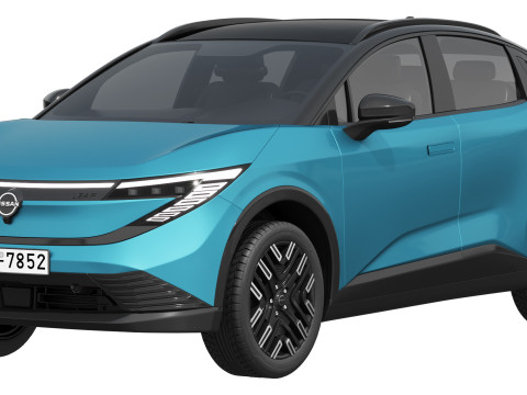 Nissan Leaf 2026 3D Model