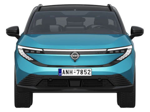 निसान लीफ 2026 3D मॉडल