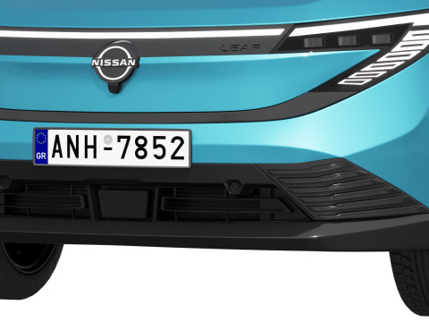 Nissan Leaf 2026 3D मॉडल