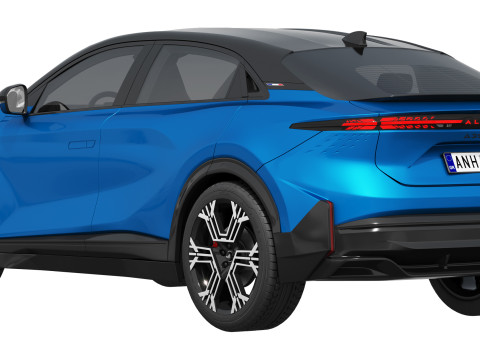 Alpine A390 GTS 2026 Modelo 3D