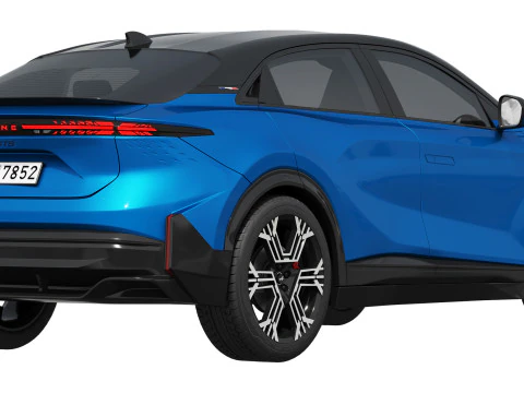 Alpine A390 GTS 2026 3D Model