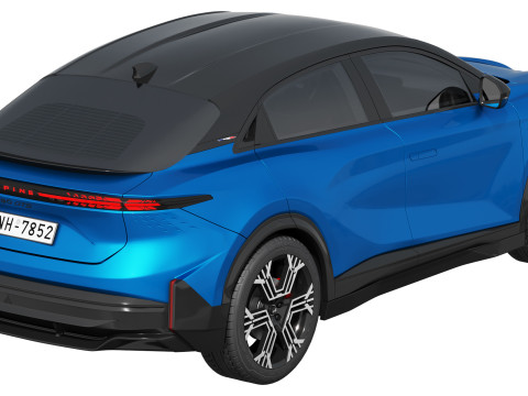 Alpine A390 GTS 2026 Modelo 3D