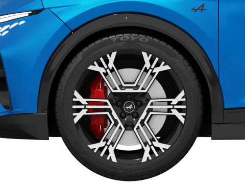 Alpine A390 GTS 2026 3D Model
