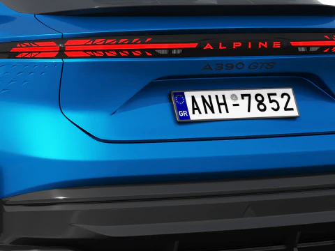Alpine A390 GTS 2026 3D Model