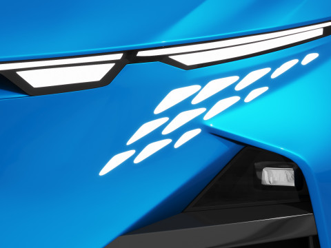 Alpine A390 GTS 2026 Modelo 3D