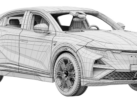 Alpine A390 GTS 2026 Modelo 3D