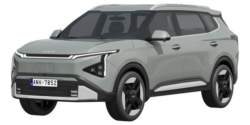 Kia Carens Clavis EV 2026 Modelo 3D .c4d .max .obj .3ds .fbx .stl .blend