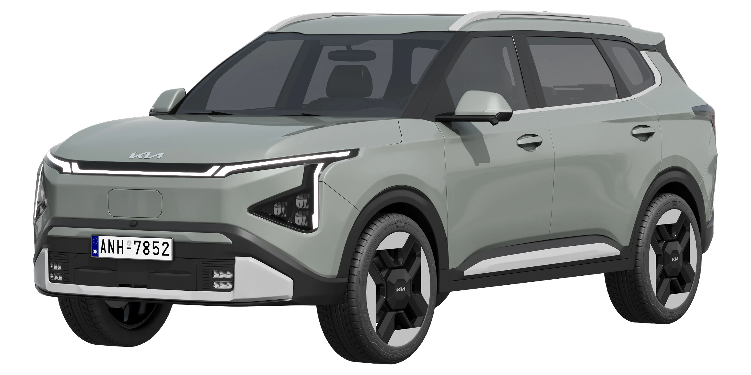 Kia Carens Clavis EV 2026 3D Model .c4d .max .obj .3ds .fbx .stl .blend 