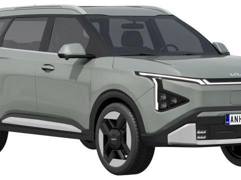 Kia Carens Clavis EV 2026 Modèle 3D
