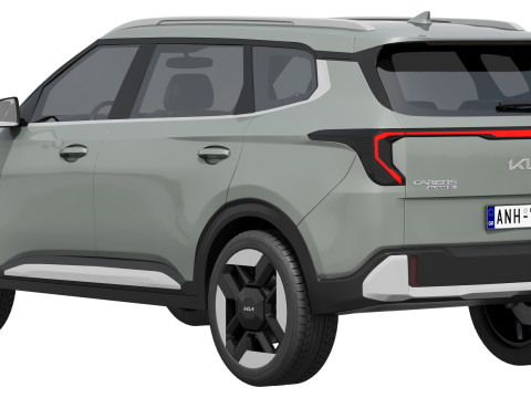 Kia Carens Clavis EV 2026 Modèle 3D