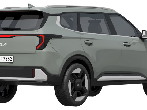 Kia Carens Clavis EV 2026 Modèle 3D